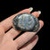 Sterling Silver Peruvian Incan Bird Repoussé Brooch