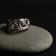 Norwegian .830 Silver Spoon Ring Size 8 Adjustable
