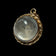 Antique Victorian Rolled Gold "Pool of Light" Rock Crystal Photo Locket Pendant / Fob / Orb