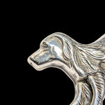 Sterling Silver Springer / Cocker Spaniel Dog Brooch