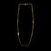14K Yellow Gold Balestra Italy Station Chain Necklace 16"
