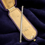 Sterling Silver Retractable Cocktail Swizzle Stick