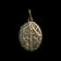 Antique 10K Yellow Gold Antique Victorian Repoussé Locket / Charm / Coin Holder