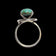 Sterling Silver Turquoise Cabochon Ring Size 6 1/4