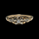 Vintage Birks 14K Yellow Gold & White Gold Diamond Ring Size 5 3/4
