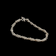 Sterling Silver "DNA" Ball Statement Necklace Toggle Clasp