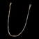 9CT Rose Gold & White Gold Bi Colour Bar Link Pocket Watch Chain With 2 Dog Clips