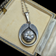 Sterling Silver Karl Laine for Finnfeelings Rock Crystal MCM Necklace Modernist