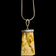 Sterling Silver & Butterscotch Baltic Amber Necklace