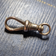 Antique 9K Gold Dog Clip Albert Chain Watch Fob Connector