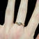 14K Yellow Gold Heart Shape Brilliant Cut Diamond Ring Size 6 3/4