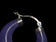 Lavender Jade Hoop Earrings in Sterling Silver