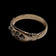 Antique 10K Yellow Gold Seed Pearl Etched Ring Size 7 1/2