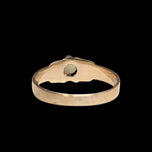 Antique 9K Yellow Gold Claw Set Victorian Opal Cabochon Ring Size 6