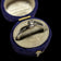 14K White Gold Diamond Bypass / Channel Set Ring Size 7 1/4