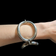 Sterling Silver Large Chain Link Statement Geometric Bracelet