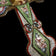 Large Antique Italian Micro Mosaic Cross Pendant - Pope Photo