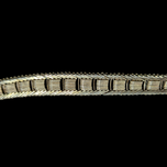 Sterling Silver Heavy Mexico Link Necklace with Box Clasp