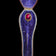 9CT Rose / Yellow Gold Victorian Era Purple Rhodolite Garnet Cabochon Stick Pin