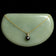 14K Yellow Gold Tahitian Black Pearl & Diamond Pendant Necklace