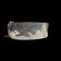 Vintage Silver Victorian Revival Wide Etched Hinge Cuff Bracelet