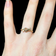10K Yellow Gold Heart and Key Rope Diamond Ring Size 5 3/4