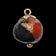 Antique 9CT Yellow Gold Mounted Peruvian Good Luck Wairuru Seed Charm / Pendant