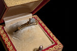Vintage 14K-18K Gold Diamond Ring 6 1/4
