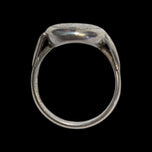 Vintage Sterling Silver Floral Motif Ring Size 6.5