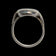 Vintage Sterling Silver Floral Motif Ring Size 6.5