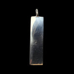 Sterling Silver Queen Elizabeth II 1977 Silver Jubilee Ingot Pendant Hallmarked