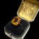 10K Yellow Gold & Synthetic Yellow Sapphire Cocktail Ring Size 5 1/4