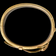 Antique Victorian Bates and Bacon Gold Filled Belt Buckle Bangle Bracelet