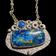 Sterling Silver & Azurite Malachite & Lapis By Julie McComsey