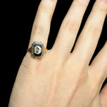 Order of Odd Fellows 10K Yellow Gold Daughters of Rebekah Crescent Ring Size 5.5
