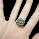 Sterling Silver Poison Ring Size 6 3/4 Made in Portugal by Topazio