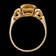 Vintage / Antique 10K Yellow Gold and Yellow Citrine Ring