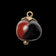 Antique 9CT Yellow Gold Mounted Peruvian Good Luck Wairuru Seed Charm / Pendant