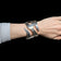 Sterling Silver Tribal / Flame Cuff Modernist Style Bracelet