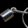 Sterling Silver Perfume Bottle Necklace Pendant