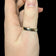 10K Yellow Gold Faceted Bevel Band “And a Day” Ring Size 7
