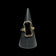 10K Yellow Gold Gothic Geometric Black Onyx Ring Size 5.5