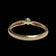 14K Yellow Gold 0.18 CT Diamond Solitaire Ring Size 9 1/2