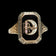 Order of Odd Fellows 10K Yellow Gold Daughters of Rebekah Crescent Ring Size 5.5