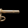 Antique 9K Gold T-Bar for Watch Chain