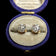 14K Yellow Gold Diamond Solitaire Stud Earrings 1.03 CT Total Weight