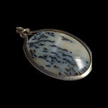 Sterling Silver Dendritic Agate Oversized Pendant