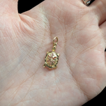 10K Yellow Gold Turtle Charm
