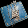 Silver Modernist / Brutalist Style Textured MCM Necklace