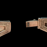 Early Silver Beetle / Bug and Floral Bracelet Enamelled Bracelet